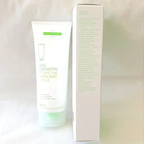 The Chemistry Brand Heel Chemistry 100ml Remove Hard Skin Heels For Sandal Feet - Picture 6 of 9